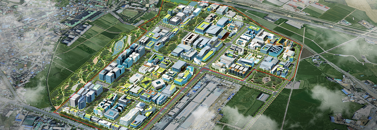 산업단지 대개조 및 신규 산업단지 조성 조감도 사진