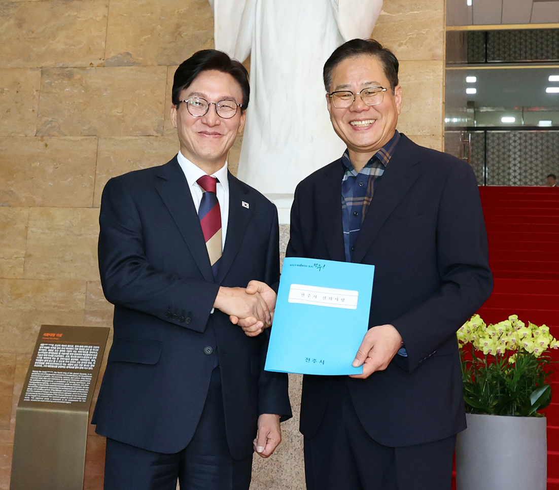 김민석 더불어민주당 당대표 면담