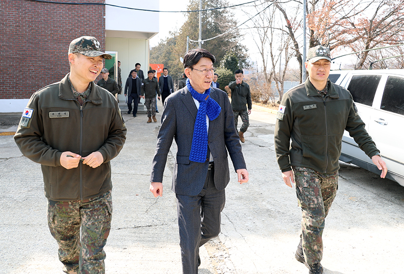 설 명절 군장병 위문