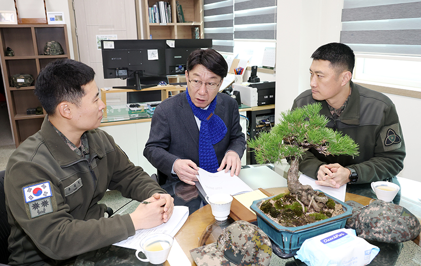 설 명절 군장병 위문