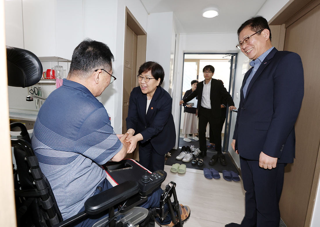 장애인 자립지원 주택 방문 및 격려 썸네일