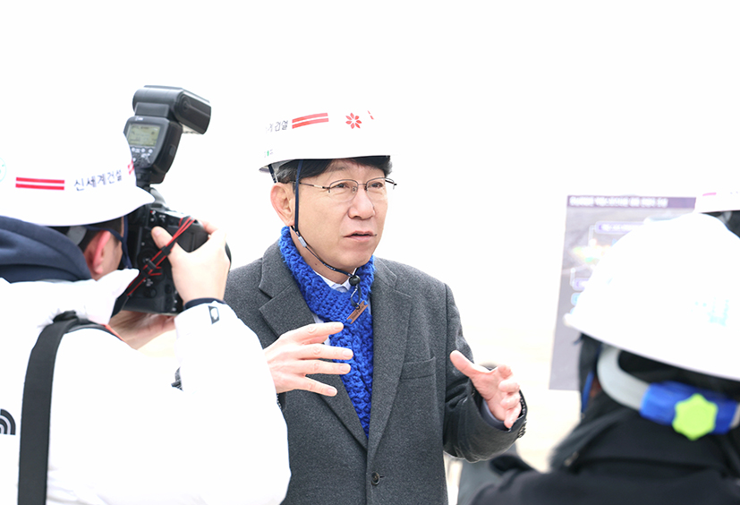 복합스포츠타운 현장방문