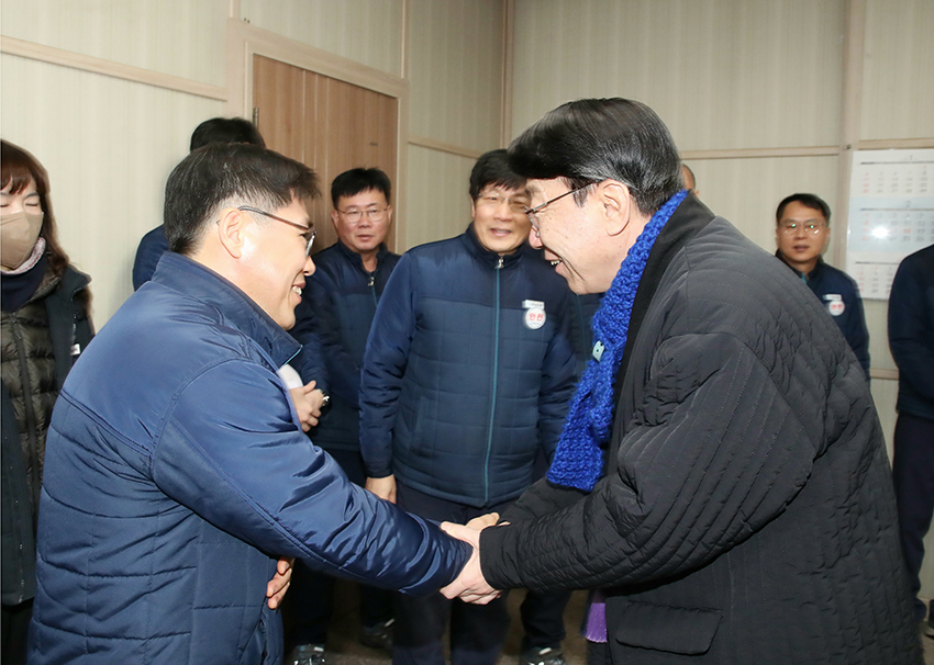 휴비스 현장방문