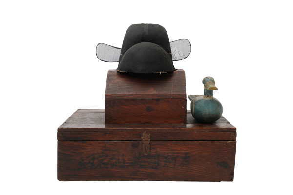 전통혼례복 일체와 보관상자