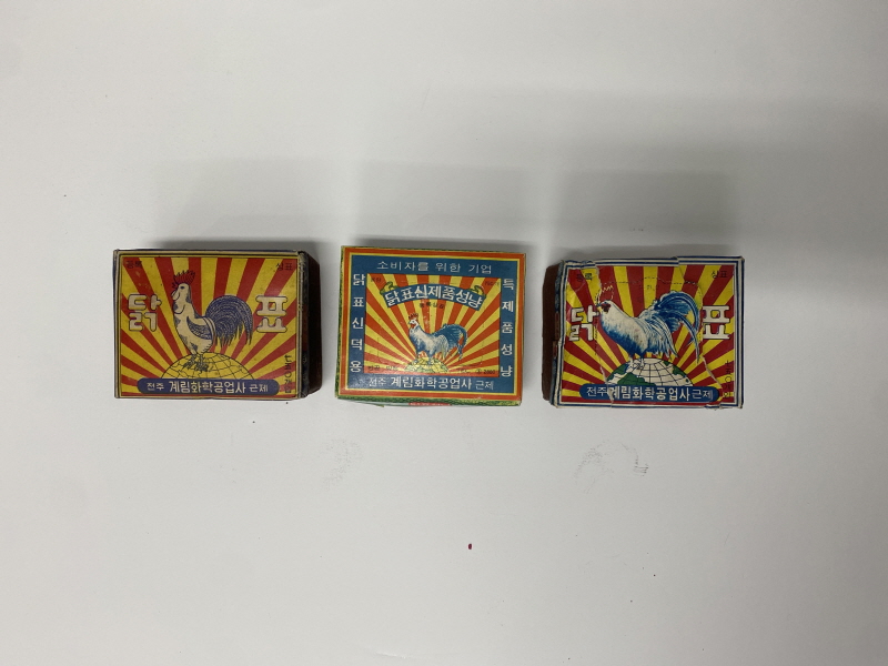 전주 계림화학 닭표 성냥