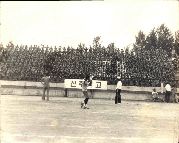 전국고등학교 교련실기대회 사진