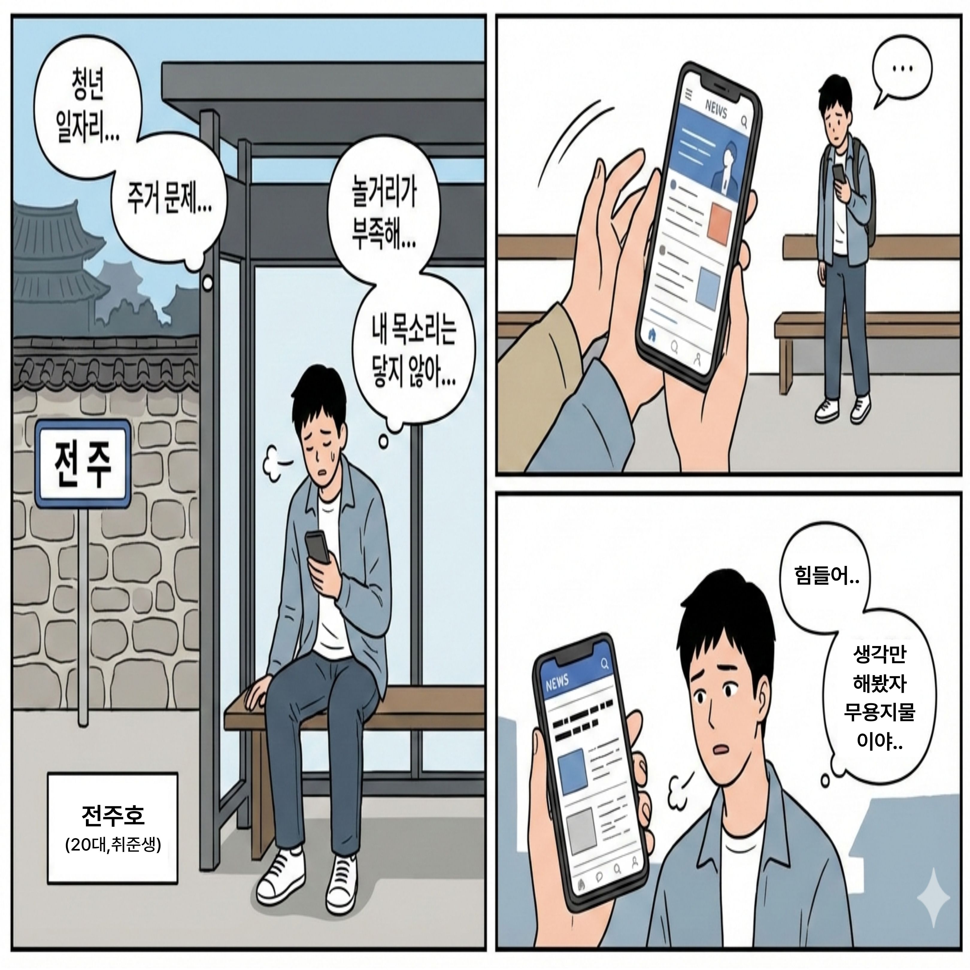 전주시 2026년 청년희망단 모집 안내 | 홍보이미지