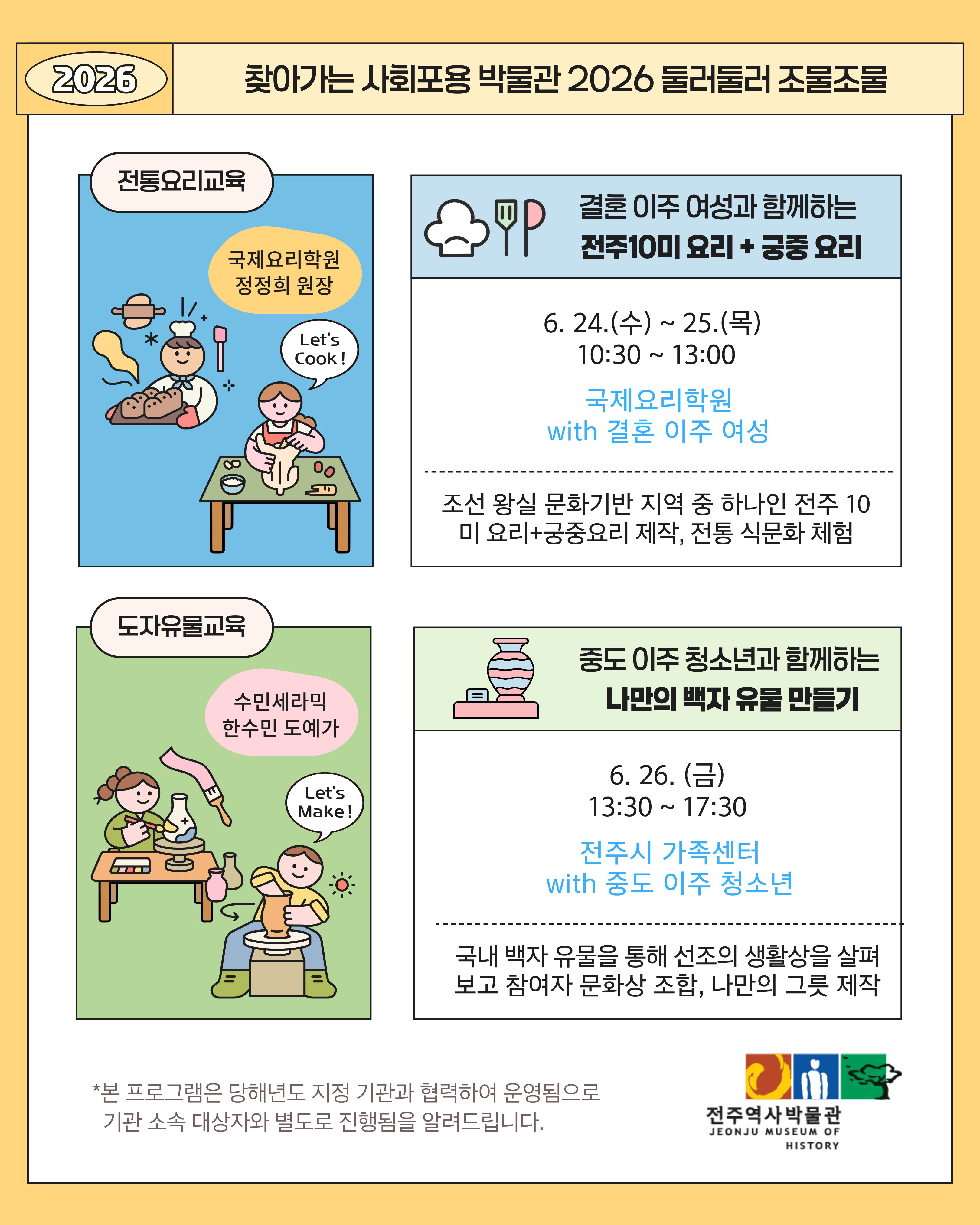 [교육] 2026 찾아가는 사회포용 박물관 「둘러둘러 조물조물」운영-다문화
